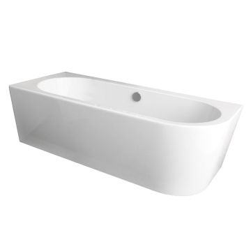 Repabad Livorno Freistehende Badewanne - 180/80 oval F rechts - Acryl