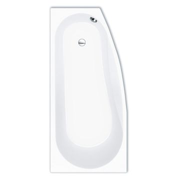 Repabad Kampen Raumspar-Badewanne - 170 rechts - Acryl - ca. 140 Liter