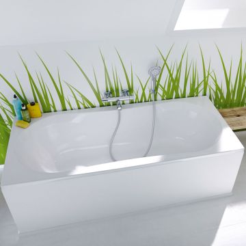 Repabad Pluto Rechteck-Badewanne - 180 - Acryl - ca. 170 Liter