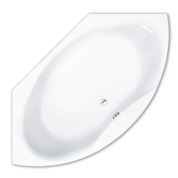 Repabad Taurus Eck-Badewanne - 140 OE - Acryl - ca. 180 Liter