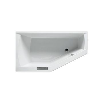 Riho Raumspar-Badewanne Geta Rechts - Acryl - 170 x 90 cm, Weiß