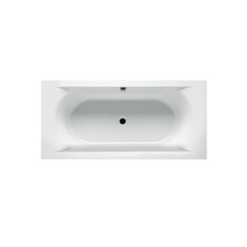 Riho Badewannen Rechteck-Lima - Acryl - 160 x 70 cm, 95 Liter, Weiß