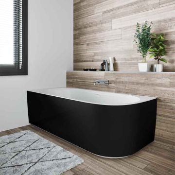 Riho Badewannen Eck-Badewanne Desire Corner Rechts - Acryl - 170 x 77 cm  Ambien