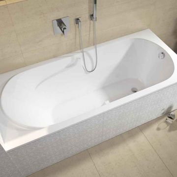 Riho Badewannen Rechteck-Badewanne Future - Acryl - 180 x 80 cm, 145 Liter, Farb