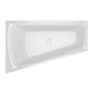 Riho Badewannen Raumspar-Badewanne Still Smart Rechts - Acryl - 170 x110 cm, 240