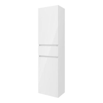 Riho Porto Wave Hochschrank - 40 cm Hochglanz weiss