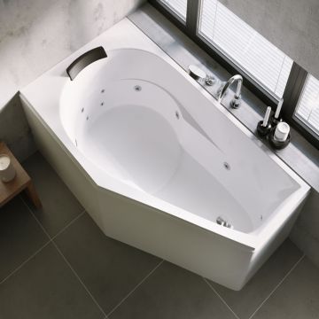 Riho Easypool Whirlpool/mechanische Steuerung Yukon Rechts 160 x 90,Ambiente