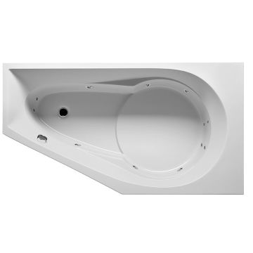 Riho Easypool Whirlpool/mechanische Steuerung Yukon Links 160 x 90 Ambiente