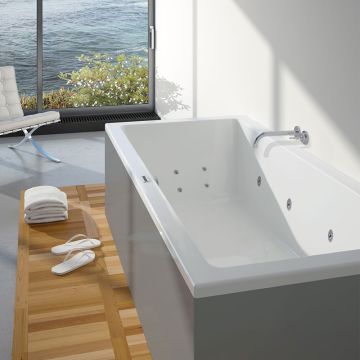 Riho Easypool Whirlpool/mechanische Steuerung Lusso 180 x 80 cm, Ambiente