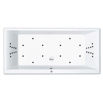 Repabad Genf 180 x 80 cm, mit Aqua-Comfort