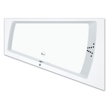 Repabad Livorno 175 x 120_65 cm Duo links, mit Rückentherapie