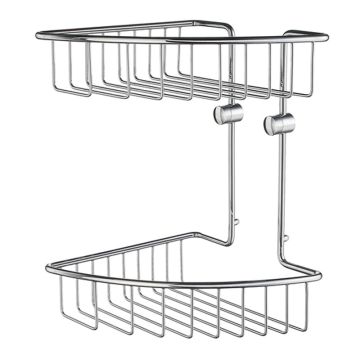 Smedbo HOUSE Eckseifenkorb verchromt