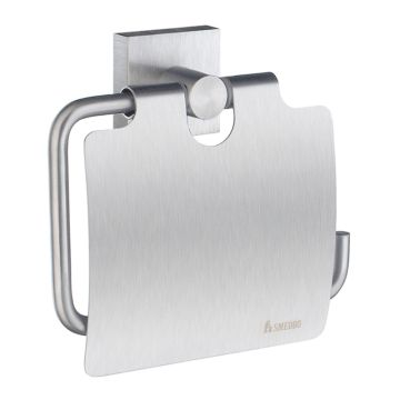 Smedbo HOUSE Toilettenpapierrollenhalter mit Deckel