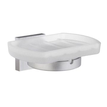 Smedbo HOUSE Seifenschalenhalter mit mattem Glas