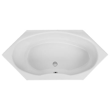 Schröder Wannentechnik Sechseckbadewanne 190 cm