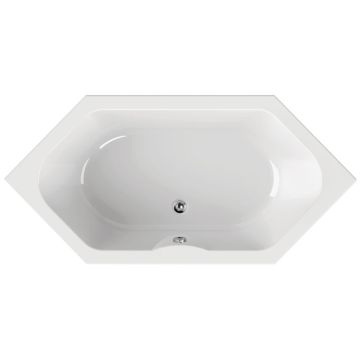 Schröder Wannentechnik Sechseckbadewanne 189 cm