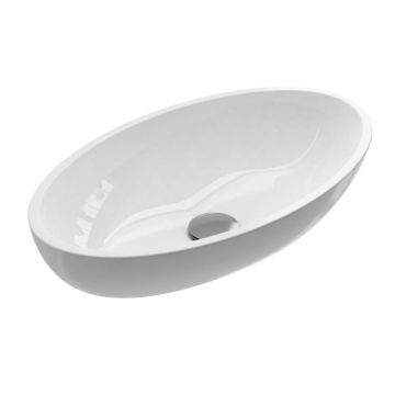 Treos Mineralguss Aufsatz Waschbecken