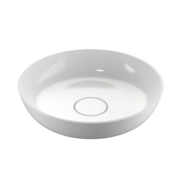 Treos Mineralguss Aufsatz Waschbecken