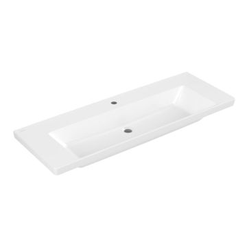 Villeroy und Boch Subway 3.0 Waschtisch 130 cm, Hahnloch, ohne Überlauf