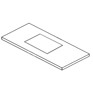 mittig für Connect Air 550 mm: mittig für Connect Air 550 mm
