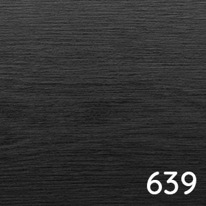 Eiche Schwarz - melaminharzbeschichtete Front: Eiche Schwarz - melaminharzbeschichtete Front