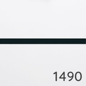 Weiß Hochglanz - schwarze Einlage: Weiß Hochglanz - schwarze Einlage