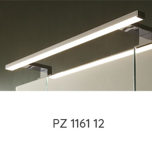 LED-Aufsatzleuchte chrom - 1200 mm: LED-Aufsatzleuchte chrom - 1200 mm