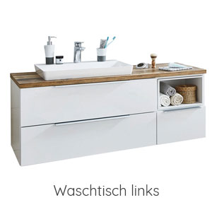 Waschtisch links: Waschtisch links