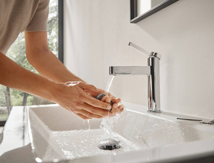 Hansgrohe CoolStart Händewaschen